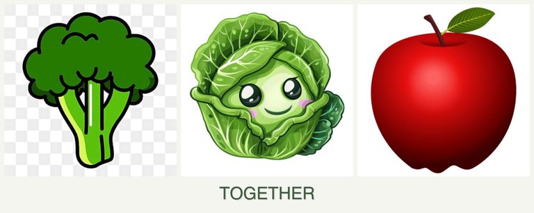 Can you plant broccoli, cabbage and apples together?