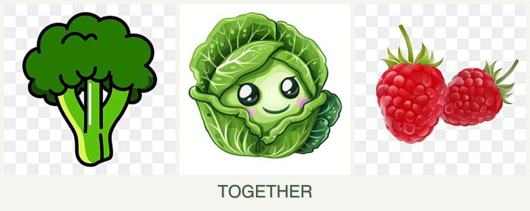 Can you plant broccoli, cabbage and raspberries together?