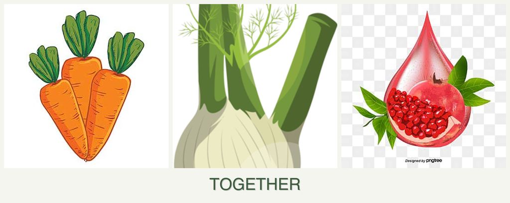 Can you plant carrots, fennel and pomegranates together?