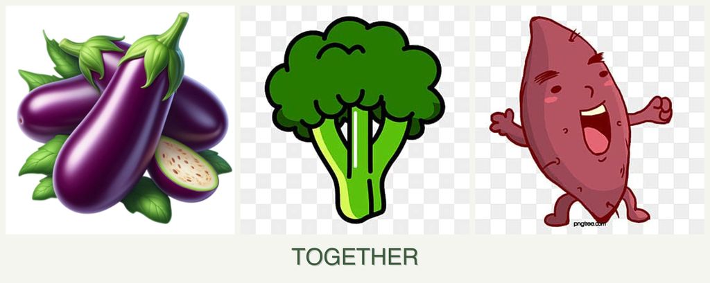 Can you plant eggplant, broccoli and sweet potatoes together?