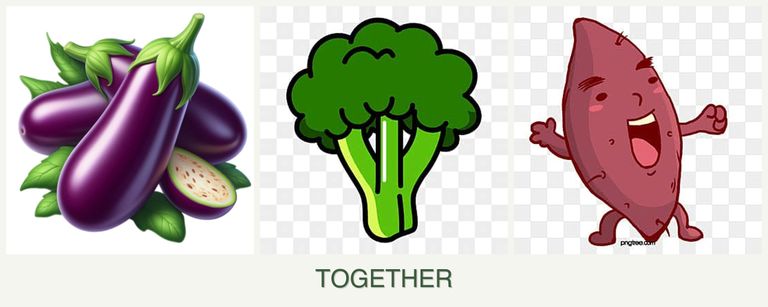 Can you plant eggplant, broccoli and sweet potatoes together?