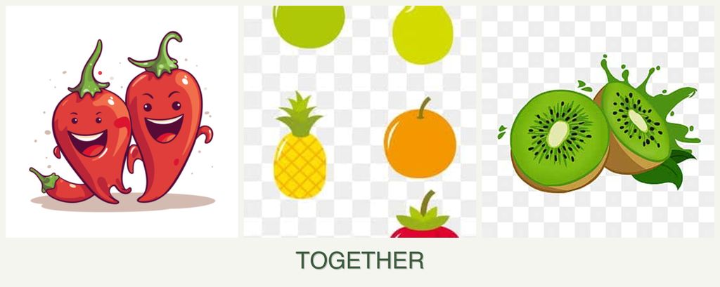 Can you plant peppers, pears and kiwi together?