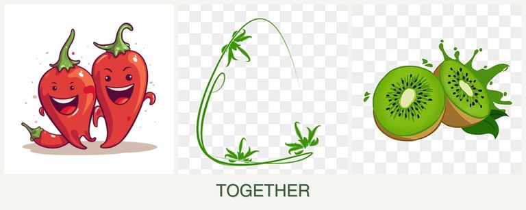 Can you plant peppers, tarragon and kiwi together?