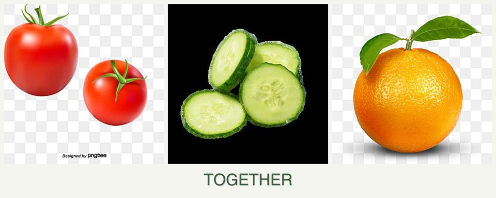 Can you plant tomatoes, cucumbers and oranges together?