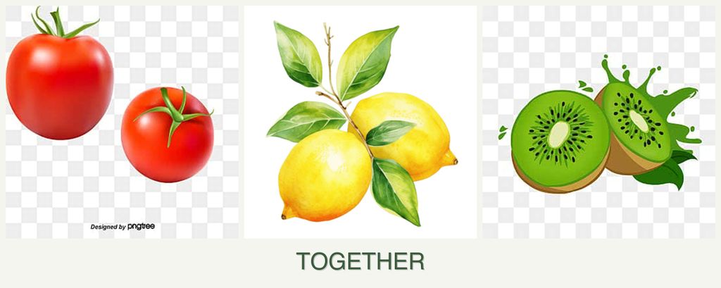 Can you plant tomatoes, lemons and kiwi together?