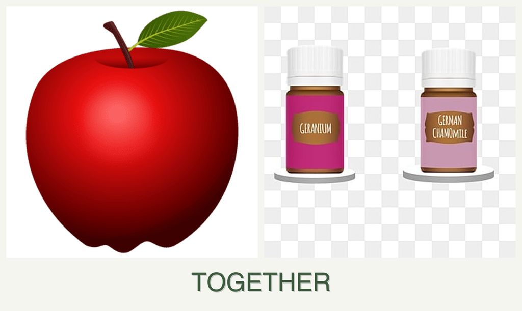 Can you plant apples and geraniums together?