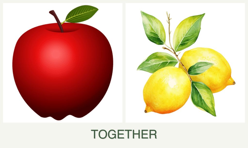 Can you plant apples and lemons together?