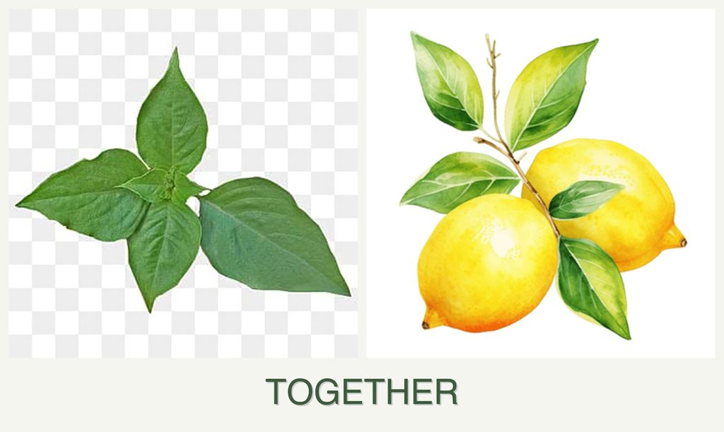 Can you plant basil and lemons together?