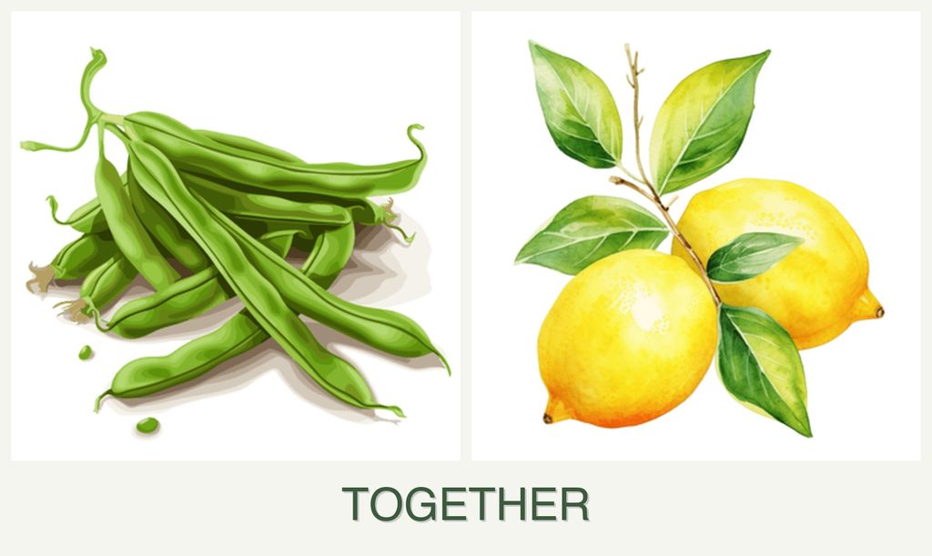 Can you plant beans and lemons together?