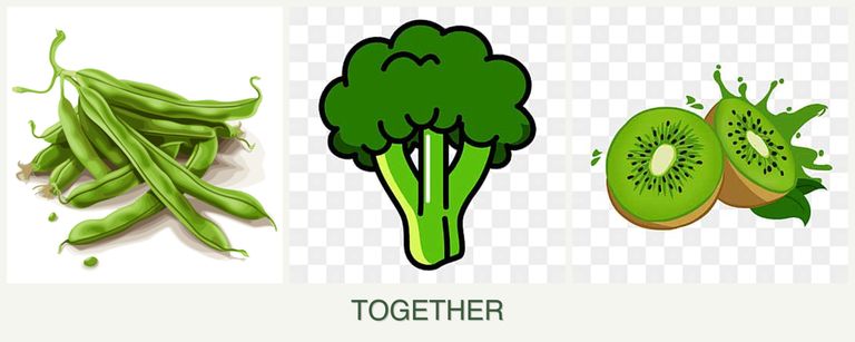 Can you plant beans, broccoli and kiwi together?