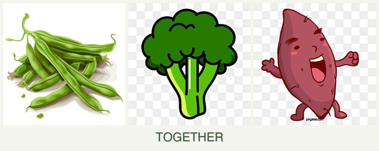 Can you plant beans, broccoli and sweet potatoes together?