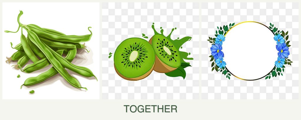 Can you plant beans, kiwi and zinnias together?