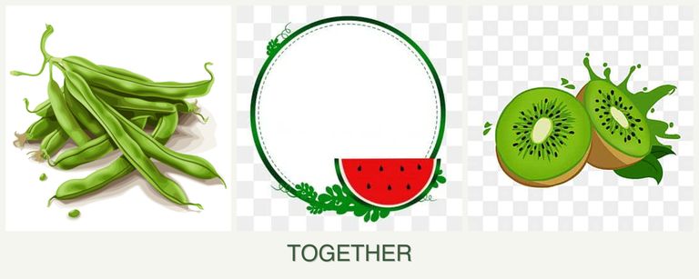 Can you plant beans, watermelons and kiwi together?