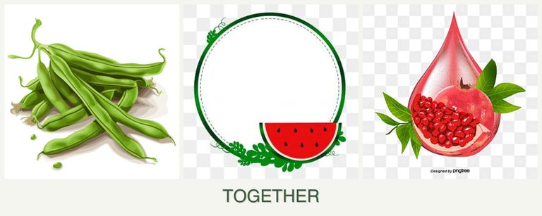 Can you plant beans, watermelons and pomegranates together?