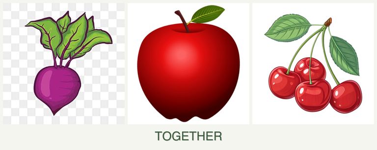 Can you plant beets, apples and cherries together?