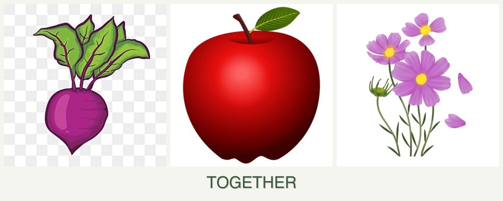 Can you plant beets, apples and cosmos together?