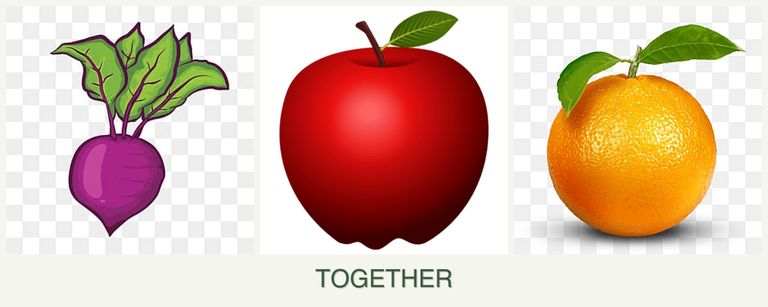 Can you plant beets, apples and oranges together?