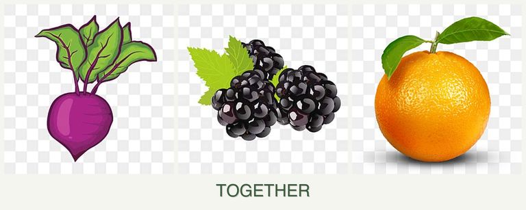 Can you plant beets, blackberries and oranges together?