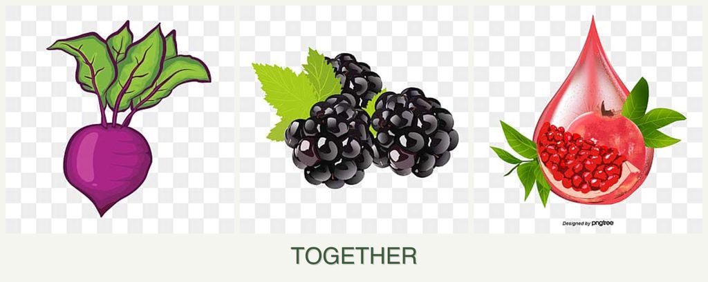 Can you plant beets, blackberries and pomegranates together?