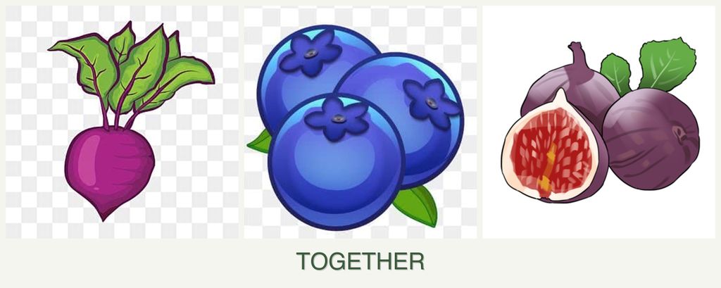 Can you plant beets, blueberries and figs together?