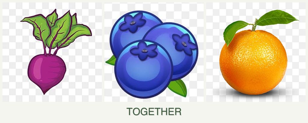 Can you plant beets, blueberries and oranges together?