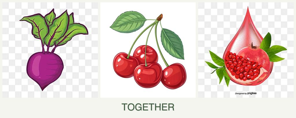 Can you plant beets, cherries and pomegranates together?