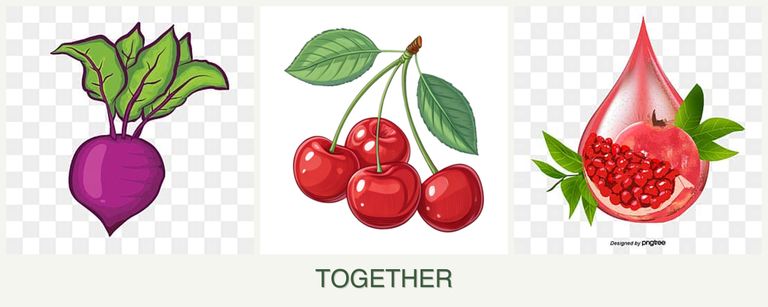 Can you plant beets, cherries and pomegranates together?