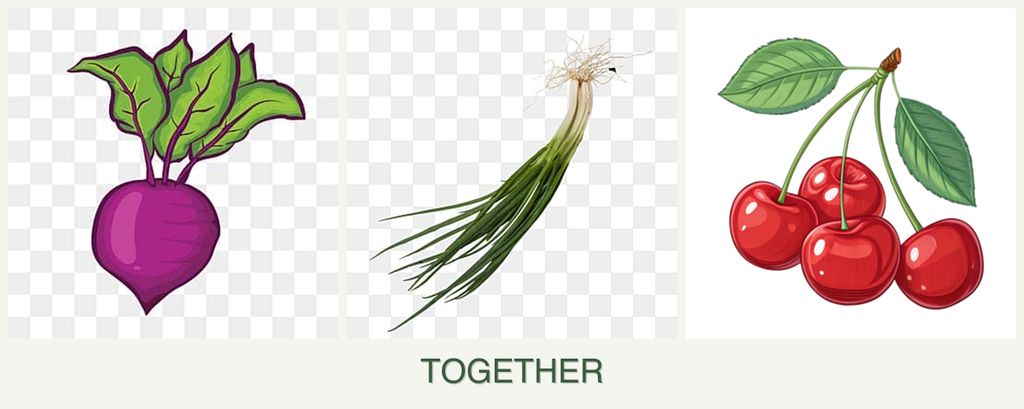Can you plant beets, chives and cherries together?