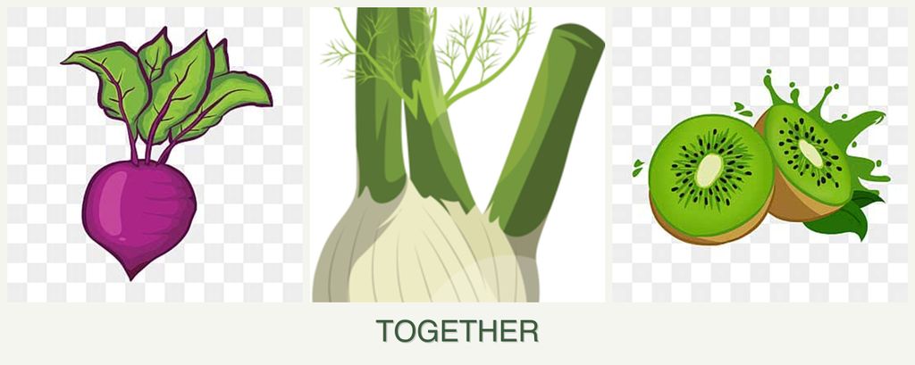 Can you plant beets, fennel and kiwi together?