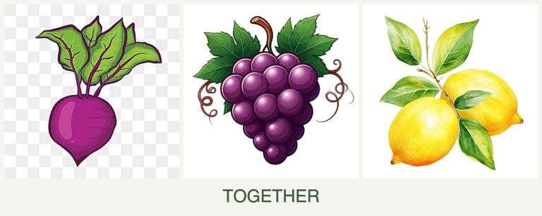 Can you plant beets, grapes and lemons together?