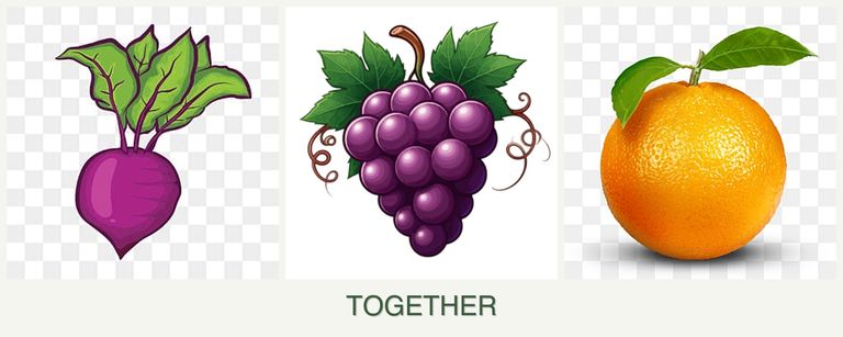 Can you plant beets, grapes and oranges together?