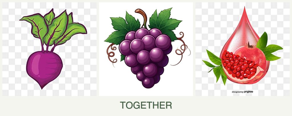 Can you plant beets, grapes and pomegranates together?
