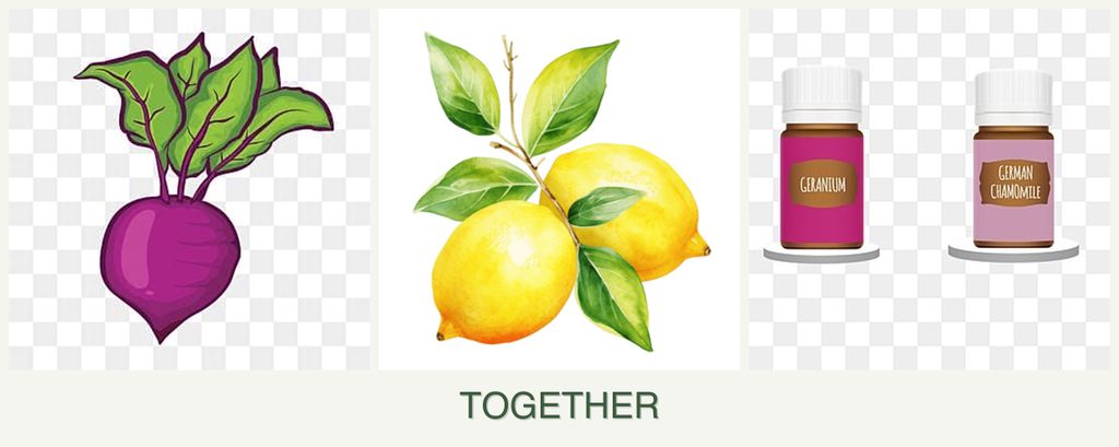 Can you plant beets, lemons and geraniums together?