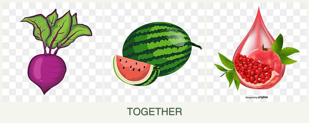 Can you plant beets, melons and pomegranates together?