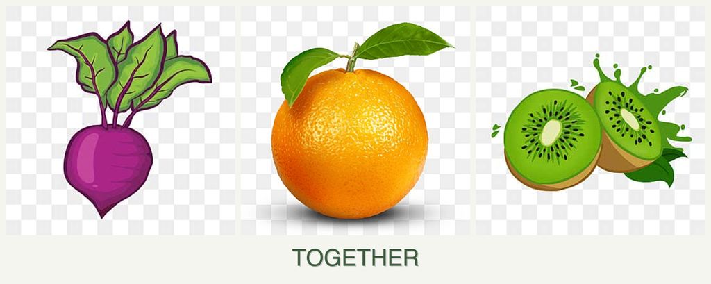 Can you plant beets, oranges and kiwi together?