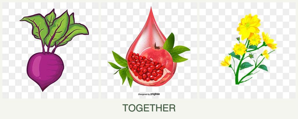 Can you plant beets, pomegranates and calendula together?
