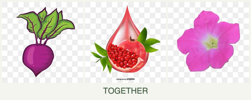 Can you plant beets, pomegranates and petunias together?