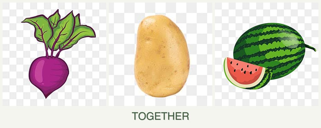 Can you plant beets, potatoes and melons together?