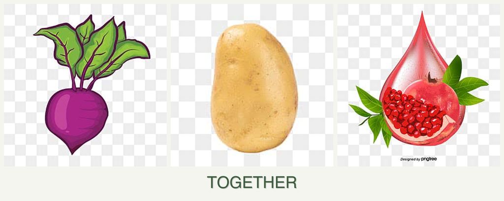 Can you plant beets, potatoes and pomegranates together?