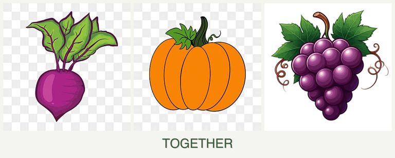 Can you plant beets, pumpkin and grapes together?
