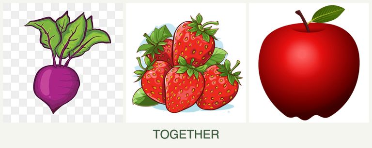 Can you plant beets, strawberries and apples together?