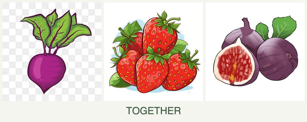 Can you plant beets, strawberries and figs together?