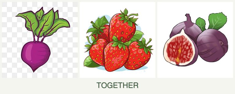 Can you plant beets, strawberries and figs together?