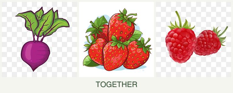 Can you plant beets, strawberries and raspberries together?