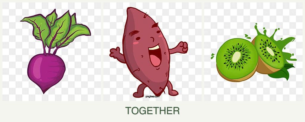Can you plant beets, sweet potatoes and kiwi together?