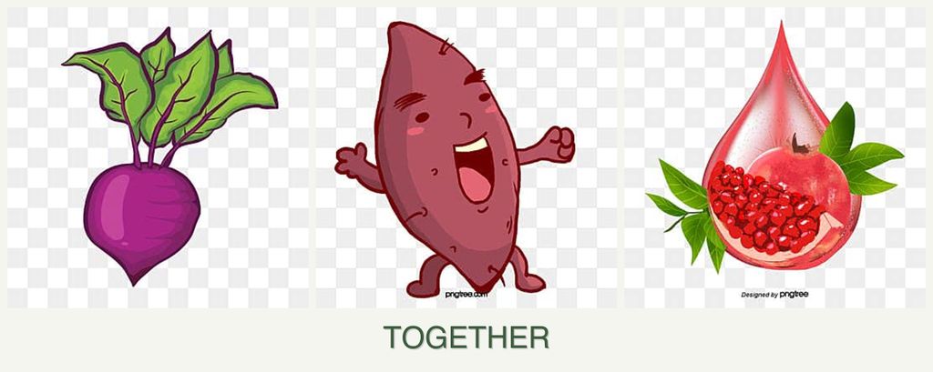 Can you plant beets, sweet potatoes and pomegranates together?