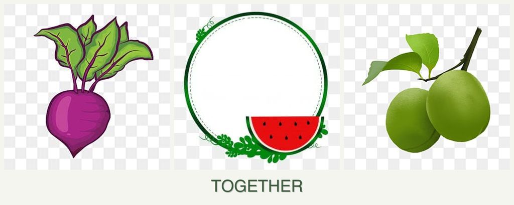 Can you plant beets, watermelons and plums together?
