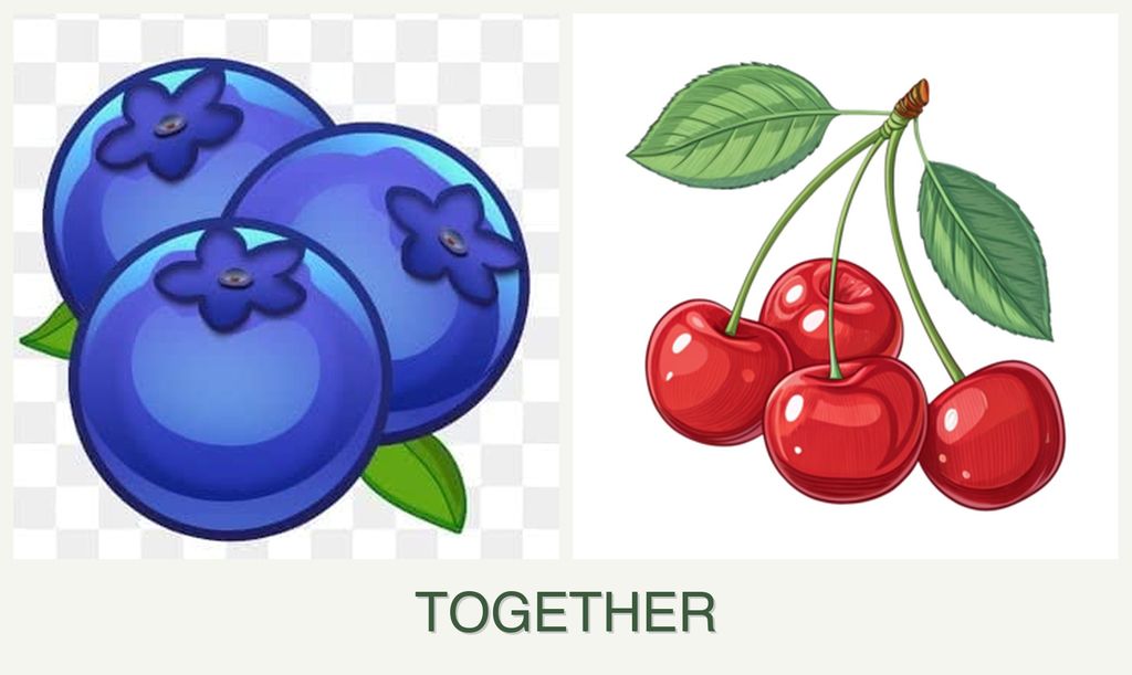Can you plant blueberries and cherries together?