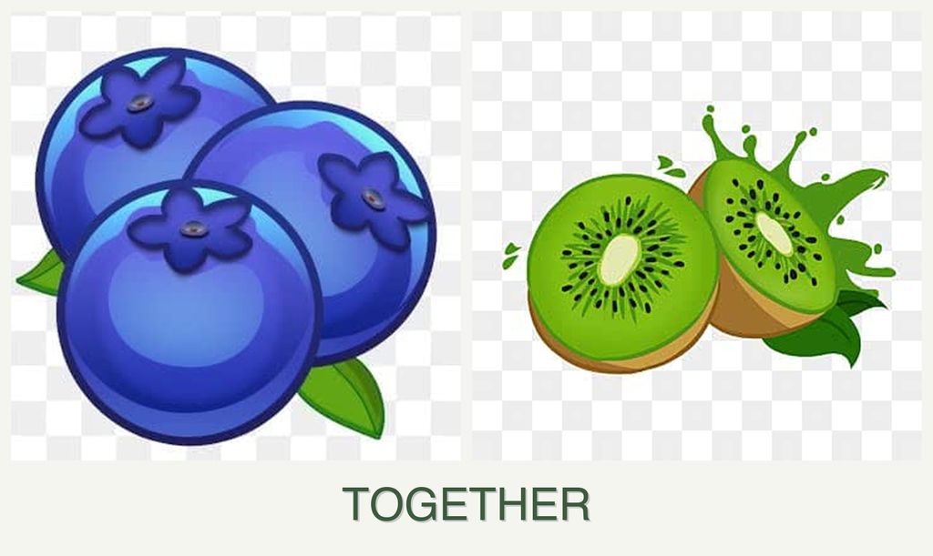 Can you plant blueberries and kiwi together?