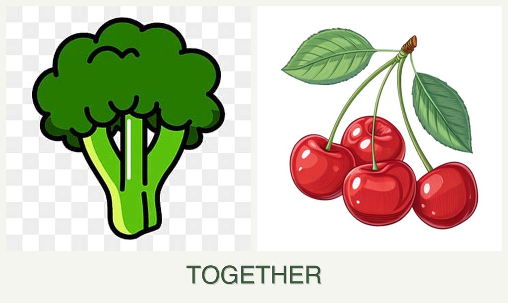 Can you plant broccoli and cherries together?